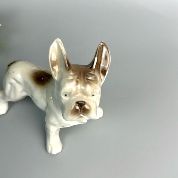 Ceramic Standing French Bulldog Dog Figurine Vintage made in Japan - Picture 4 of 11